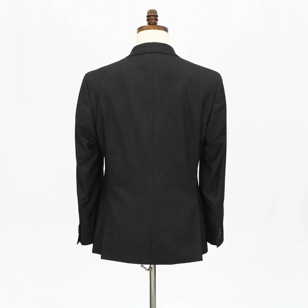 Kenneth Cole 40R Brown Solid 2-Button Sport Coat Blazer Jacket G909